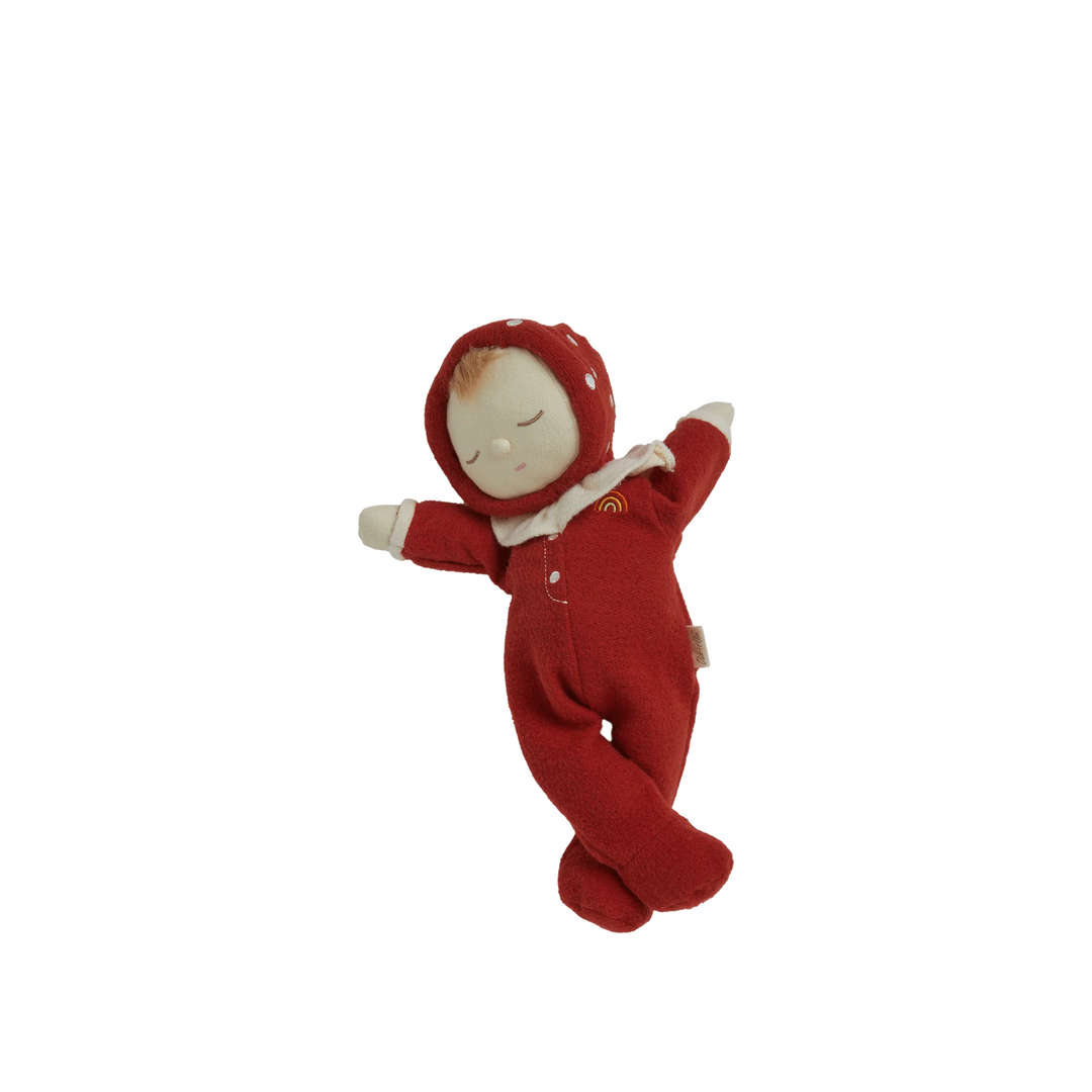 Dozy Dinkum - Toadstool Moppet - Red