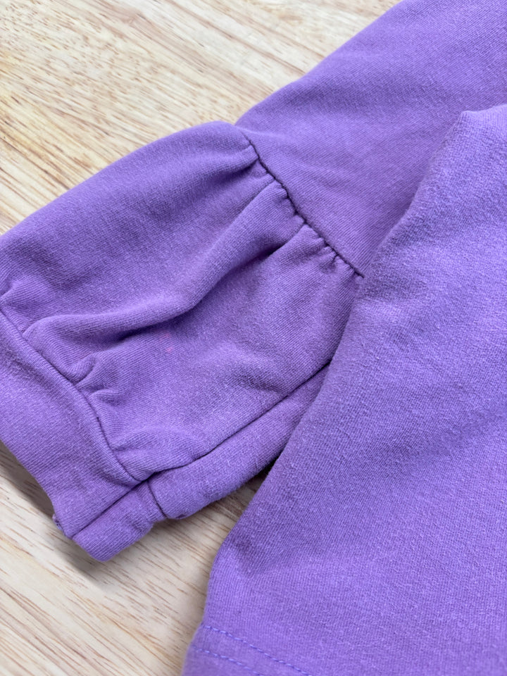 Peekaboo Beans Light Purple Jacket with Fluff Arms (Size 3)