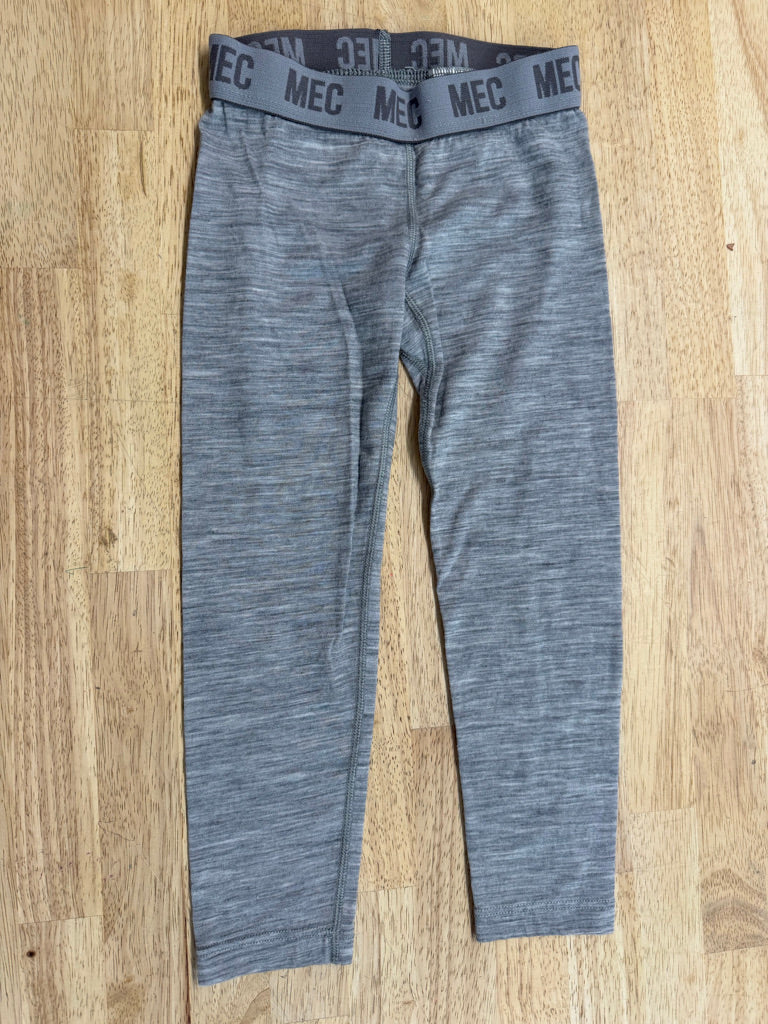 MEC Wool Base Layer Pants – 3T | Lightweight Grey