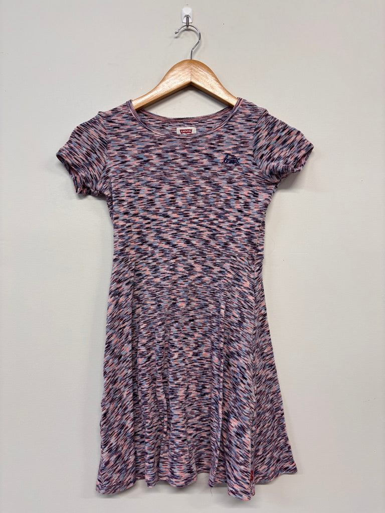 Levi’s Ribbed Dress – Size 7/8 Purple Pink