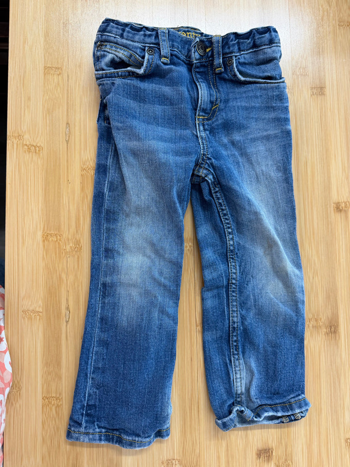 77 Kids by American Eagle Jeans – 3 | Elastic Waist Medium-Light Wash Distressed Vintage ~2011