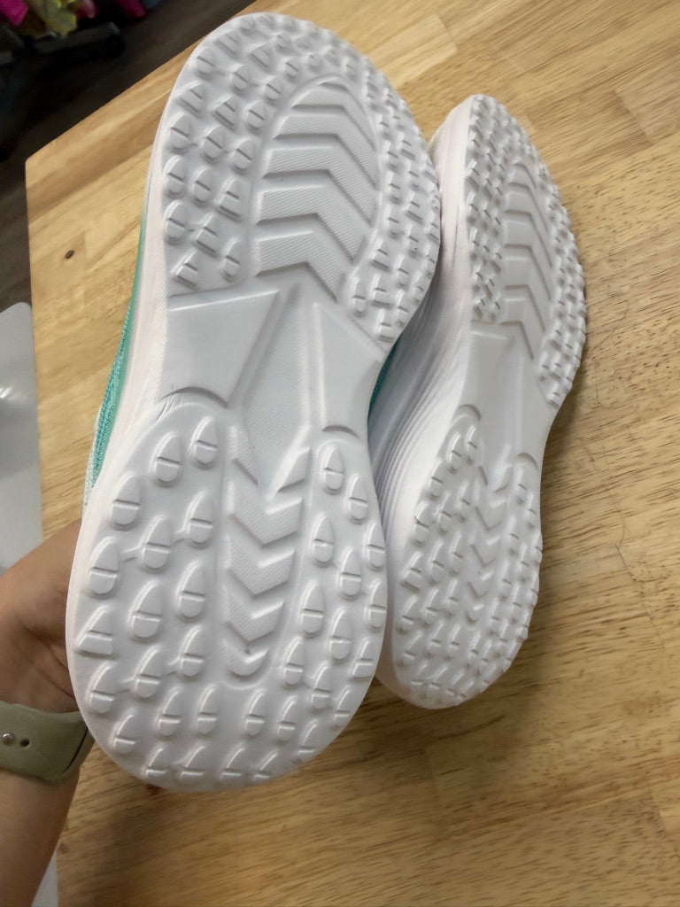 Velcro Runners – EU 35 | Blue & White | NWT