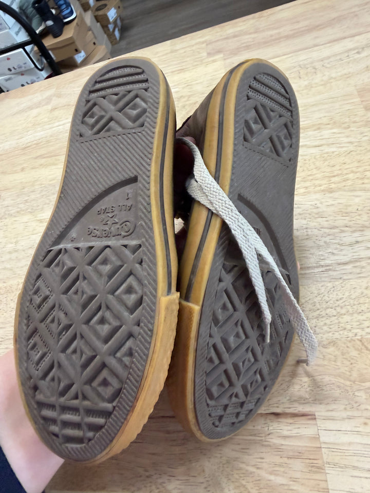 Converse Tie Up Lace Up Shoes – 1 | Brown