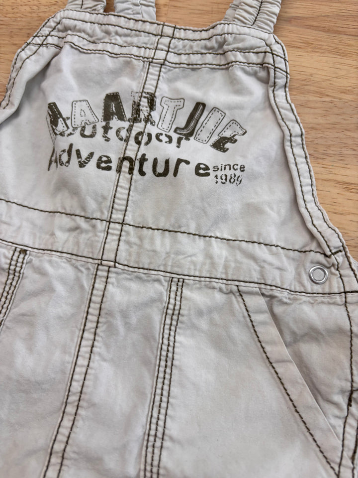 Naartjie -12 MShort Overalls – Cream PLAY