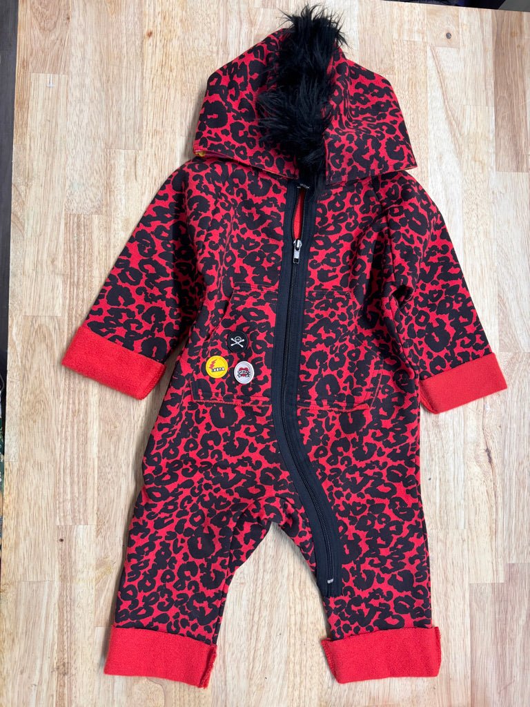 Hooded Romper – Size 6 - 12 - Nest and Sprout - Consignment