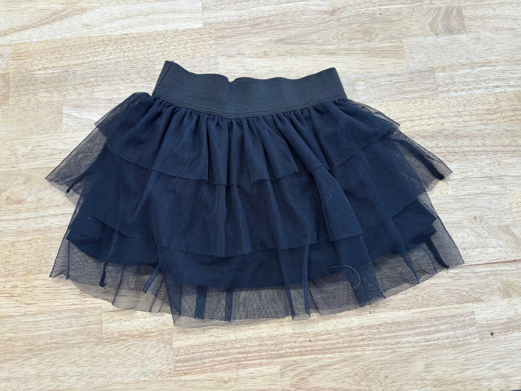 SOM Black Tulle Skirt | Size 6/7