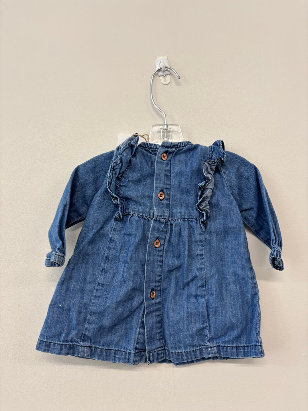 Noppies Denim Baby Dress, 62cm Clearance