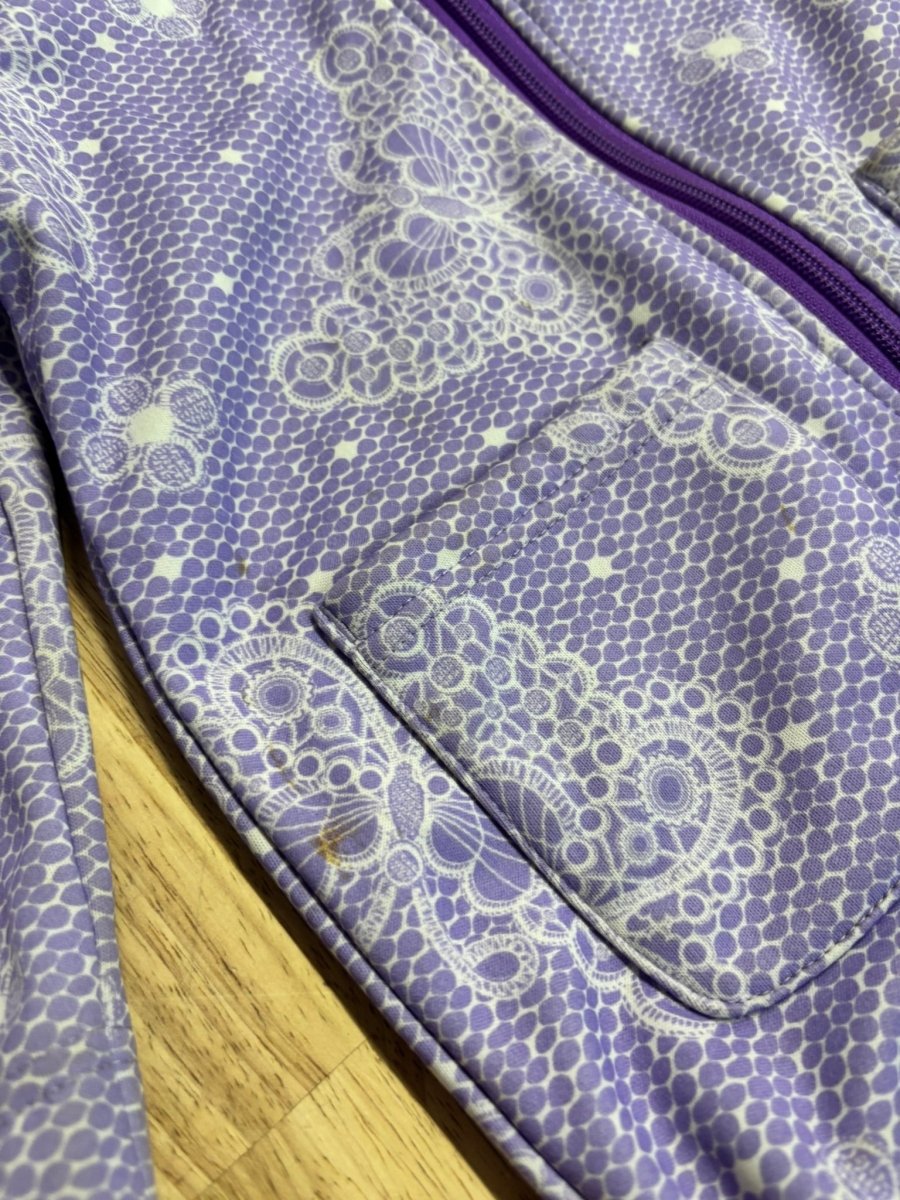 Please Mum Lightweight Purple Jacket 3T - Nest and Sprout - Consignment