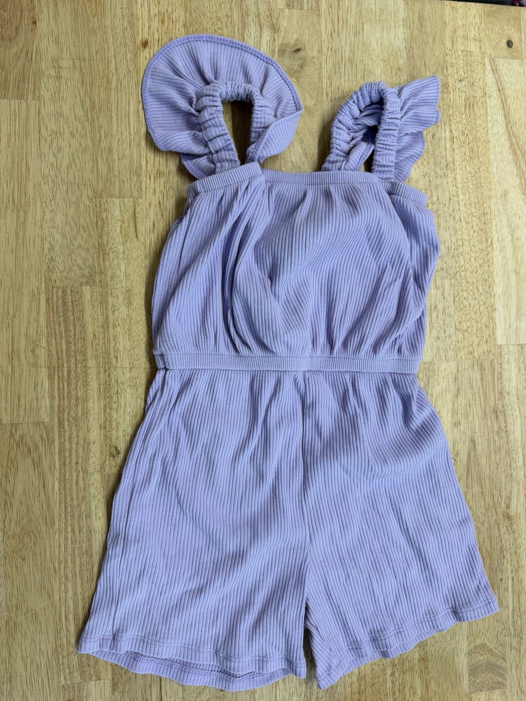 Old Navy Ribbed Tank Top Romper – 5T | Lavender Purple
