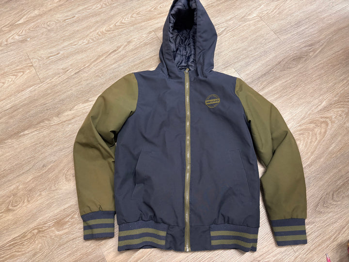 West Forty Nine Youth Large Jacket – Green/Navy imperfect