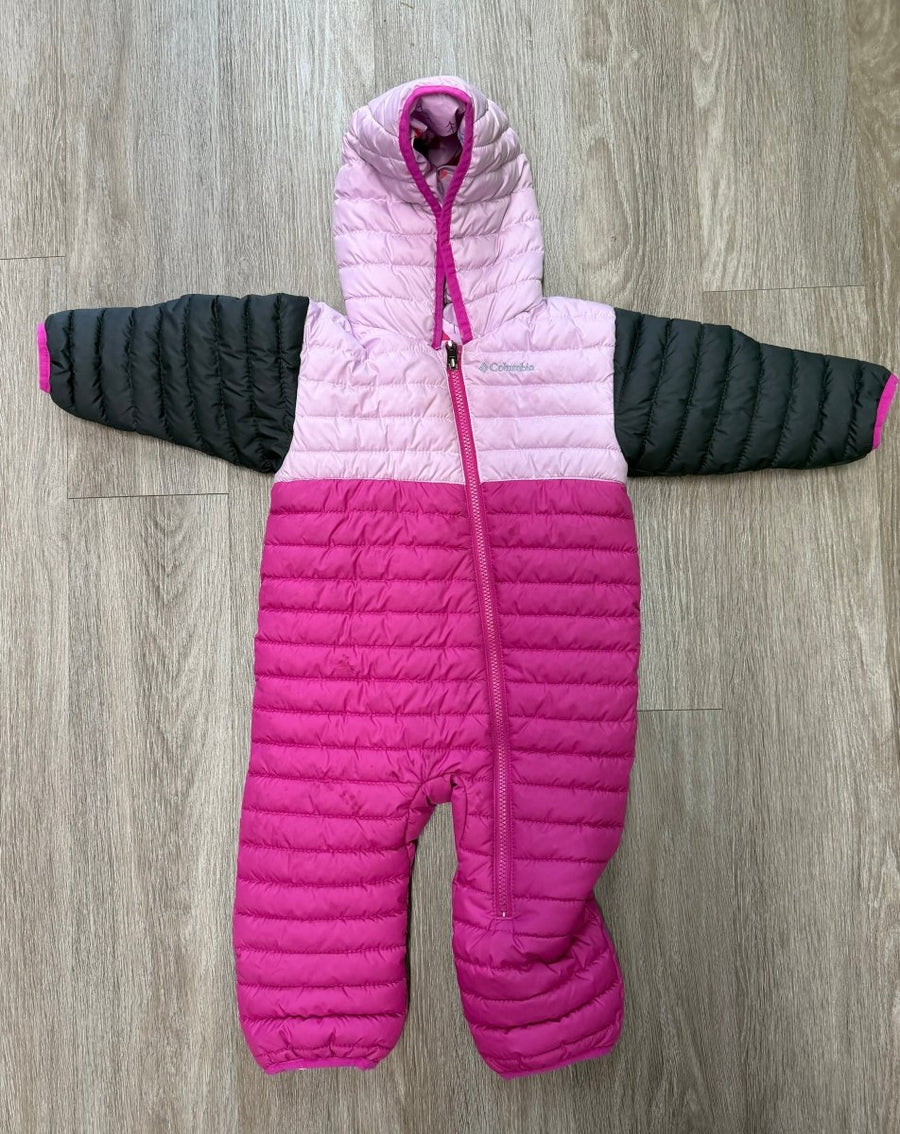 Columbia Snowsuit – 12–18M | Reversible Mountain Print - Nest and Sprout - Consignment