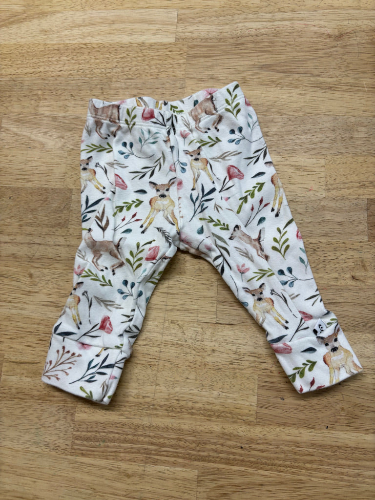 Modern Baby Fawn Leggings Organic Cotton | Size 3–6M