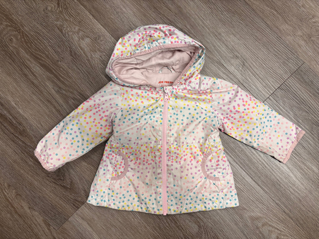 Joe Fresh Jacket – 12-18M Polka Dot Lightweight