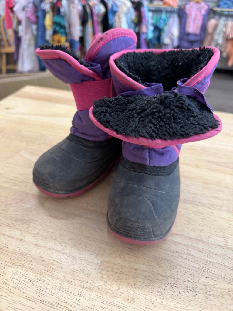 Kamik Snow Boots – 8 | Purple & Pink - Nest and Sprout - Consignment