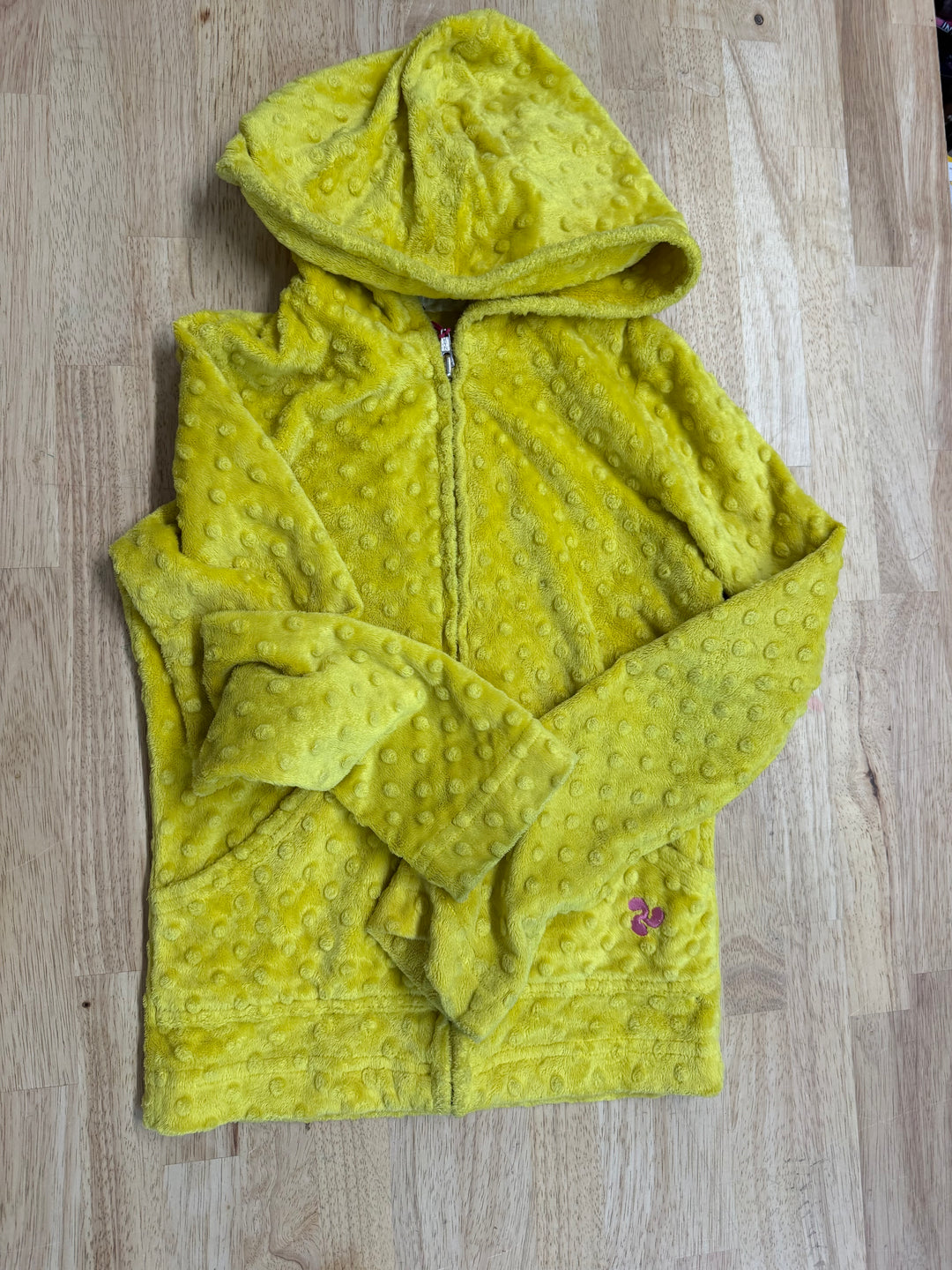 Triple Flip Minky Hooded Sweater – 8-10Y | Yellow