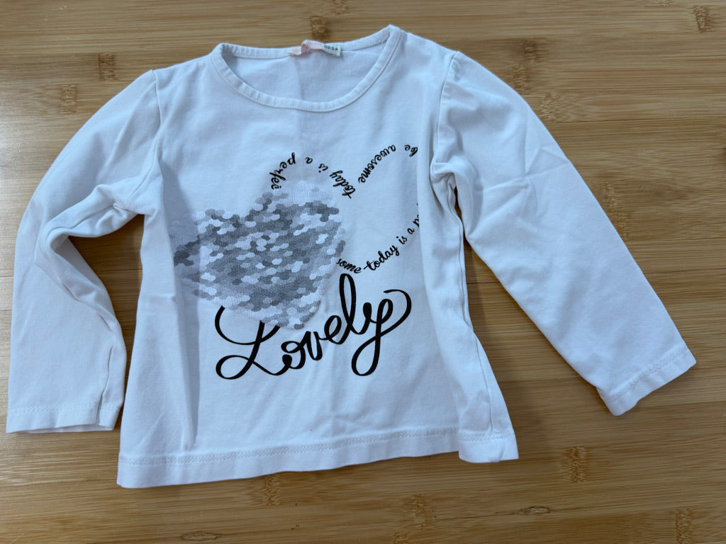 Baby Rose Long Sleeve Shirt – 110 (5Y) | Today Is a Perfect Day to Be Awesome Graphic