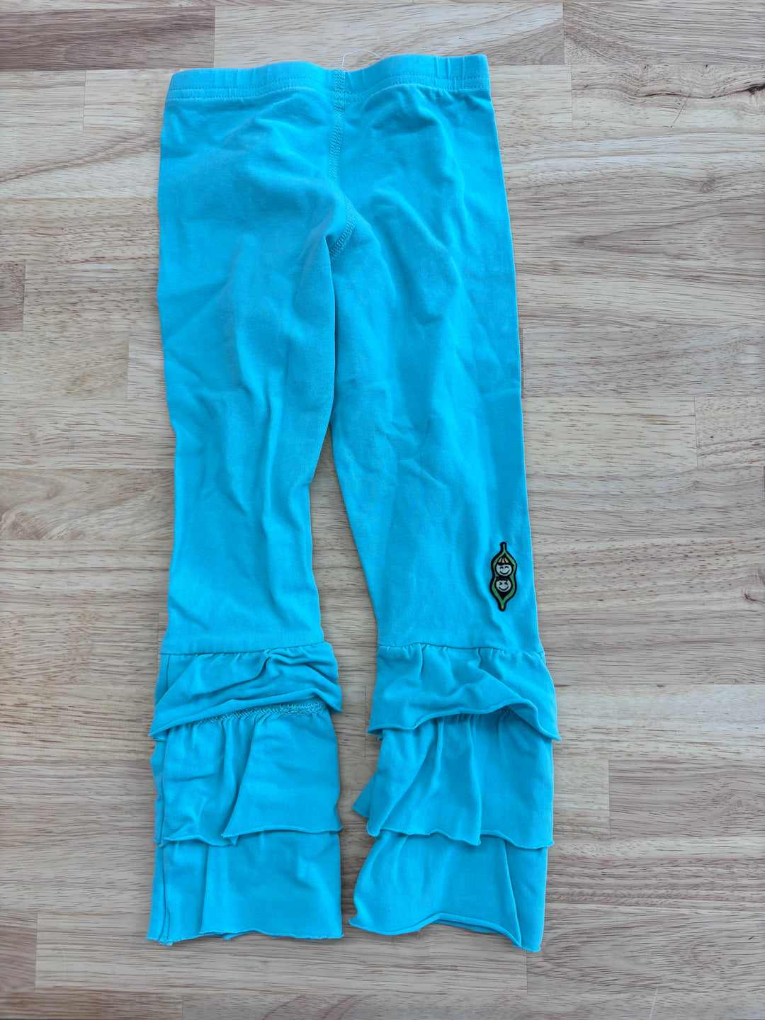 Peekaboo Leggings (Size 4, Mint Green)