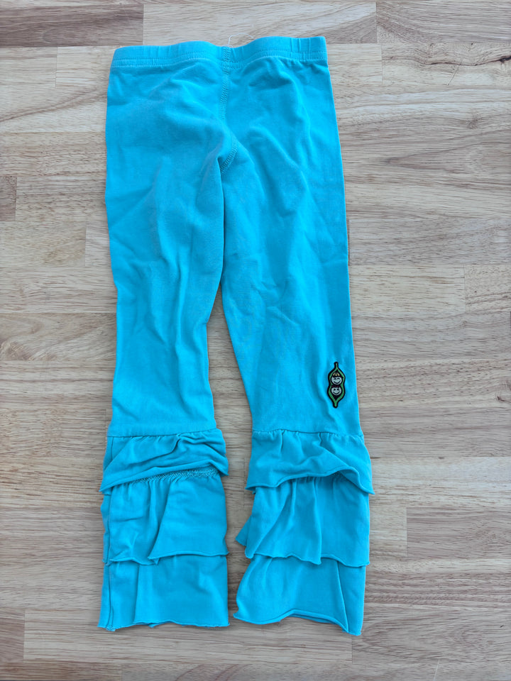 Peekaboo Leggings (Size 4, Mint Green)