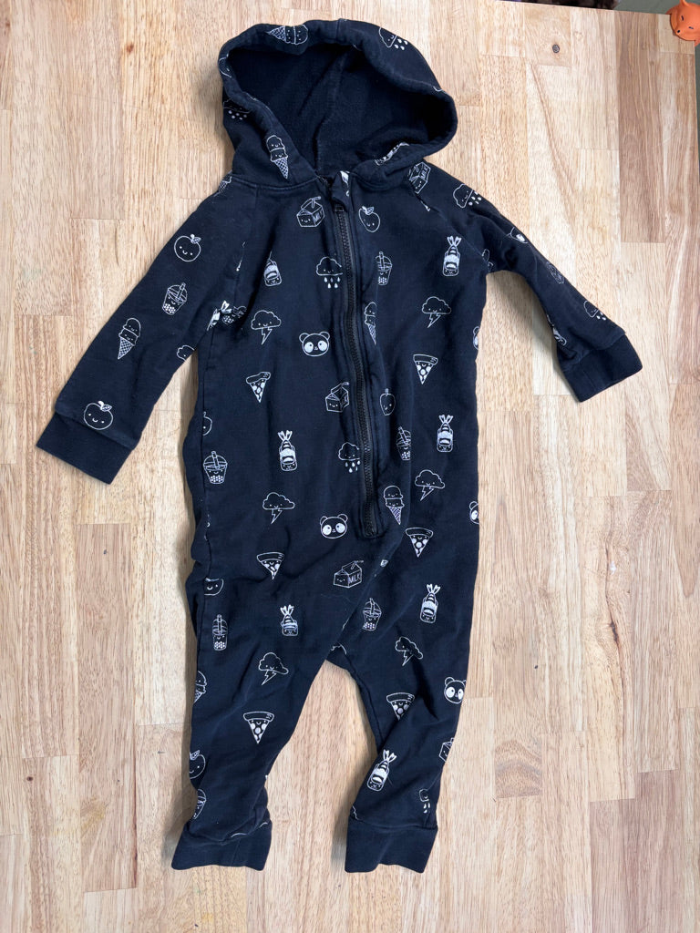 Whistle & Flute Romper – 12-18M Food Print