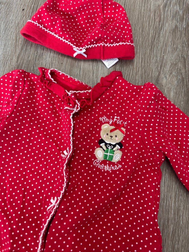 Little Me 6M Christmas Sleeper Set - Nest and Sprout - Consignment