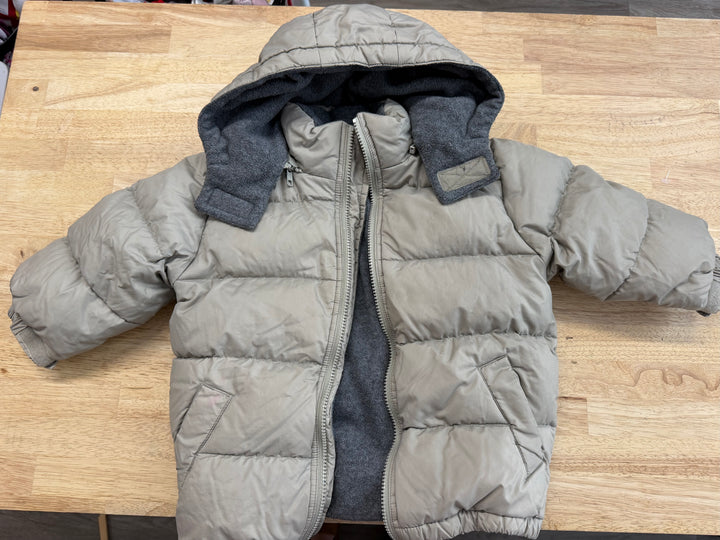 Gap Down Puffer Jacket – XXS | Light Green | Fleece Lined