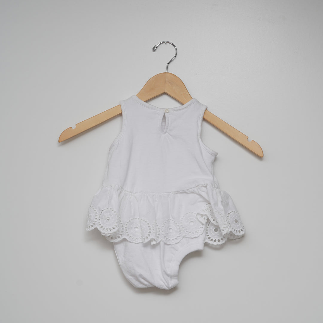 Baby Gap Bodysuit Dress, 6-12 Months