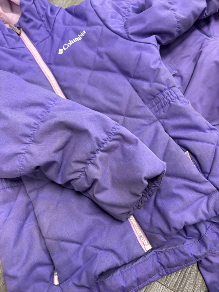 Columbia Snow Set 6–8Y – Purple Omni-Tech