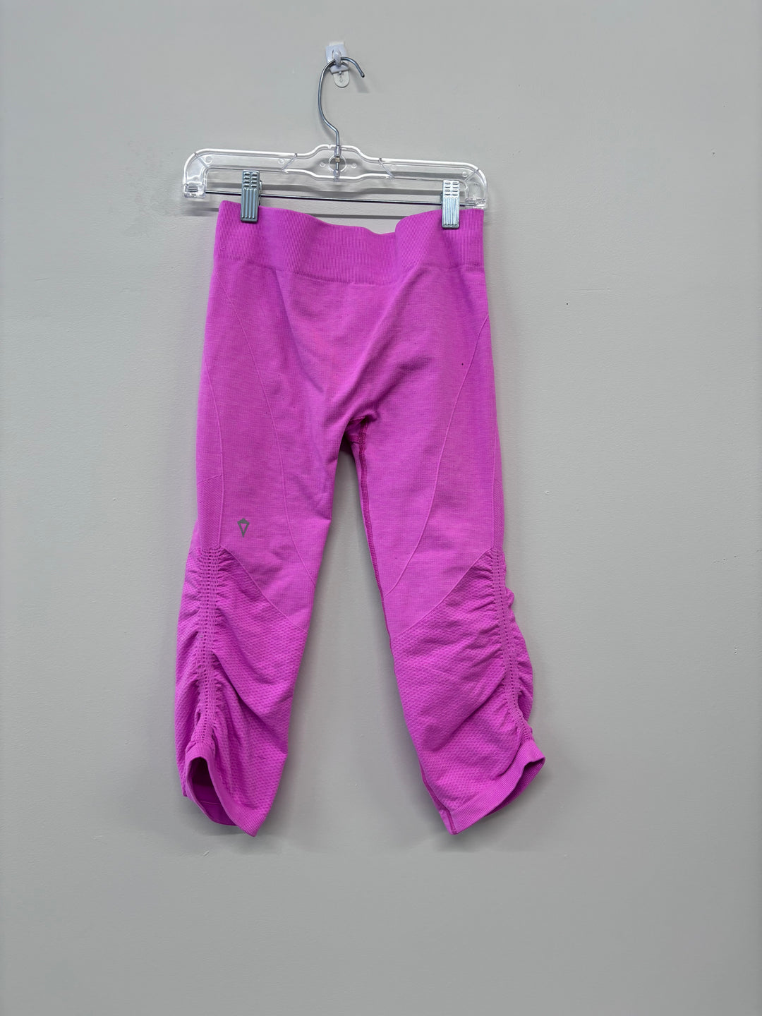 Ivivva Capri Leggings - Bright Pink, Size 12  | Clearance