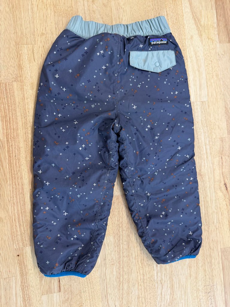 Patagonia Insulated Snow Pants – 3T | Charcoal & Mint - Nest and Sprout - Consignment