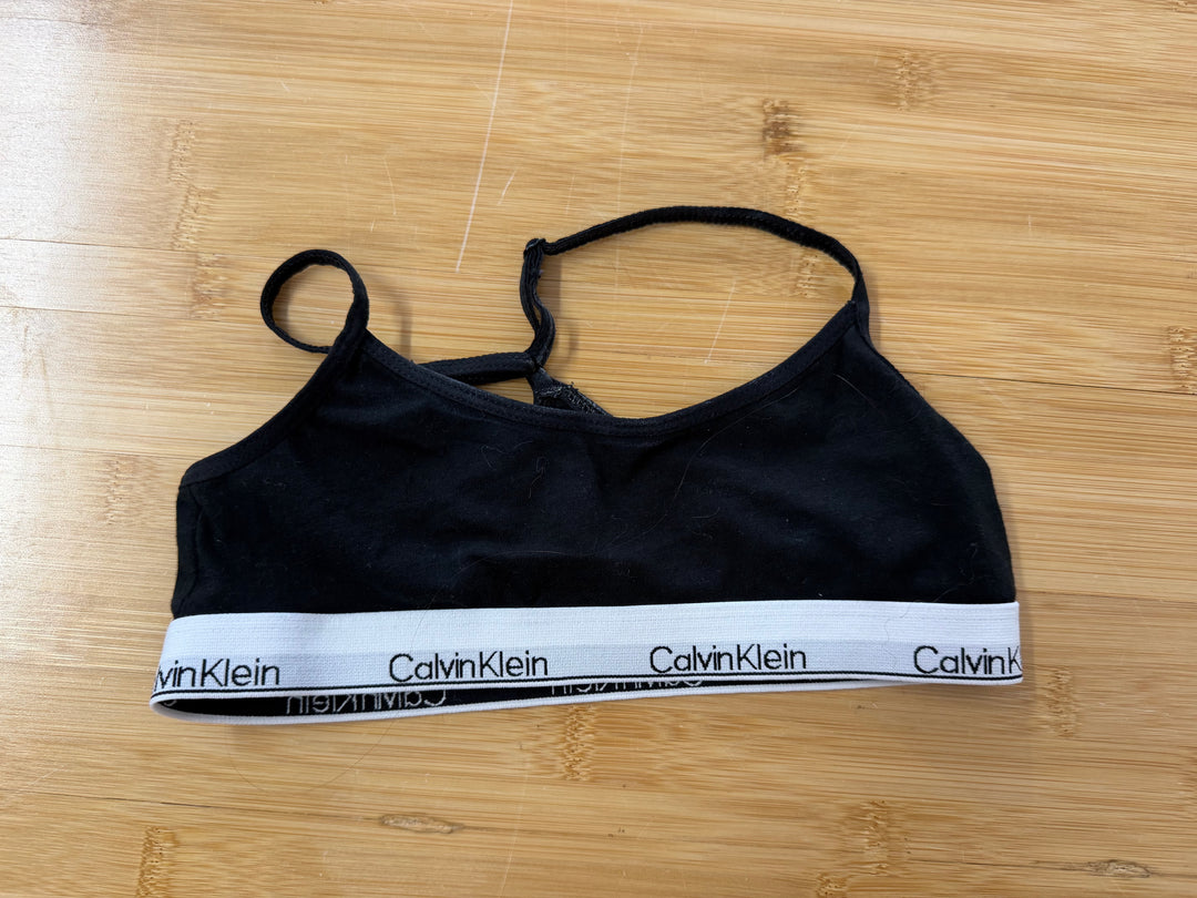 Calvin Klein Black Training Bralette – 7/8 | Cotton/Spandex