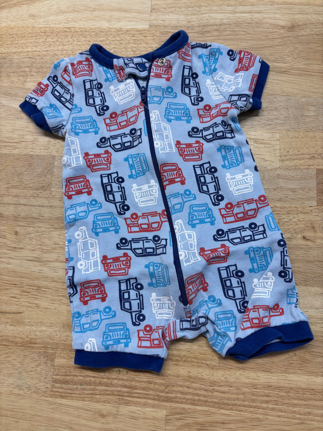 Joe Fresh Short Sleeper – Transport Vehicles – 3-6M