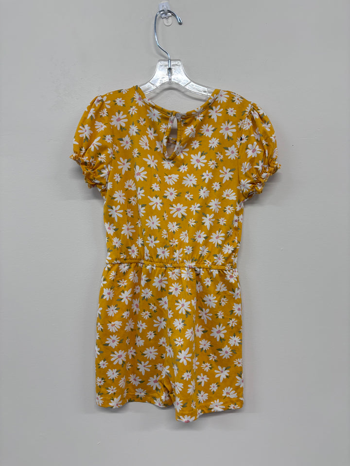 Picapino 6X Romper (Yellow Floral)