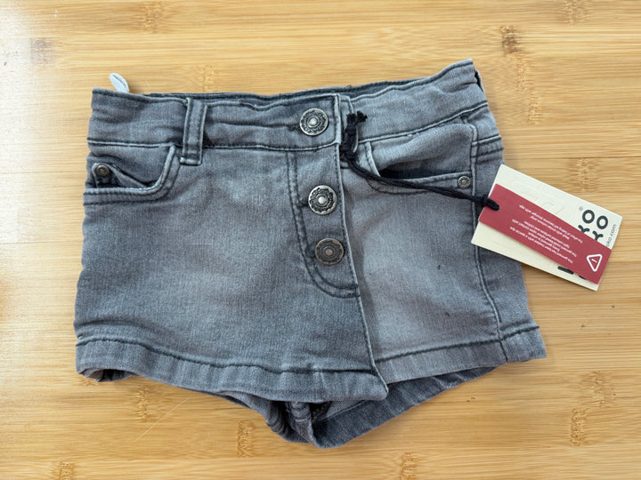 Koko Noko Denim Skort – 2Y (92cm) | Grey | NWT