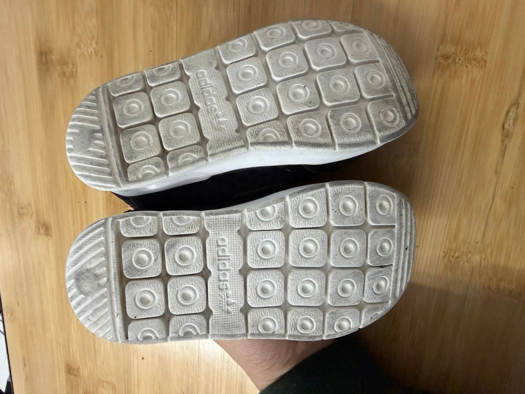 Adidas Closed-Toe Open-Back Sandals – 10 | Black - Nest and Sprout-Consignment