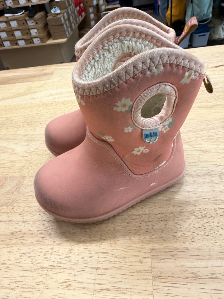 Jan & Jul Toasty Dry Lite Boots – 7 (EU 23) | Peachy Floral | Play