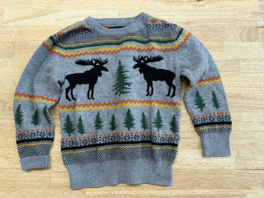 Andy & Evan Knit Sweater – 2T | Grey Moose - Nest and Sprout - Consignment