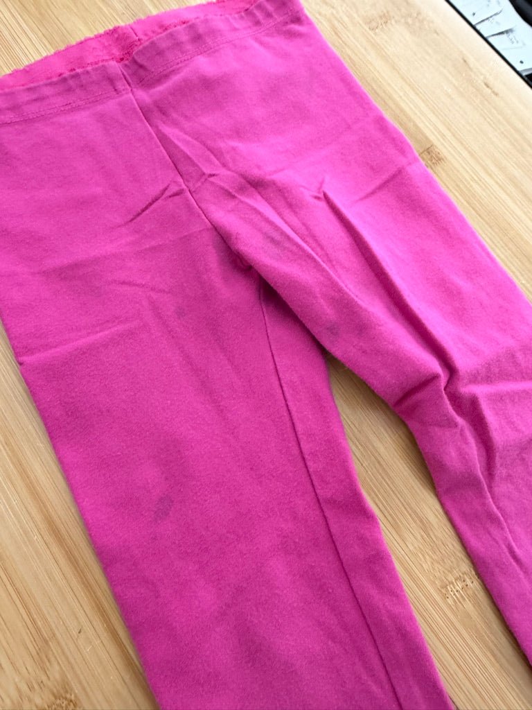 Tea Collection Leggings – 5 | Pink - Nest and Sprout-Consignment