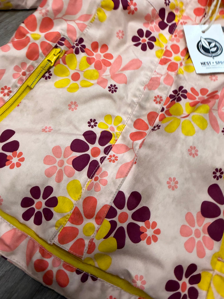 Helly Hansen Floral Jacket – 2 (EU 92) | Peach/Pink Light Staining