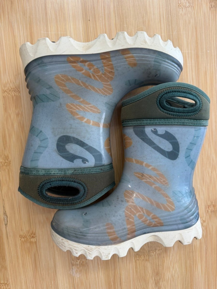 Kamik Snake Print Rain Boot – 11 - Nest and Sprout-Consignment