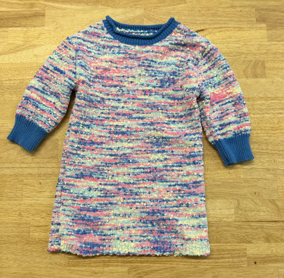 Hatley Knit Sweater Dress – 2 | Pink & Blue