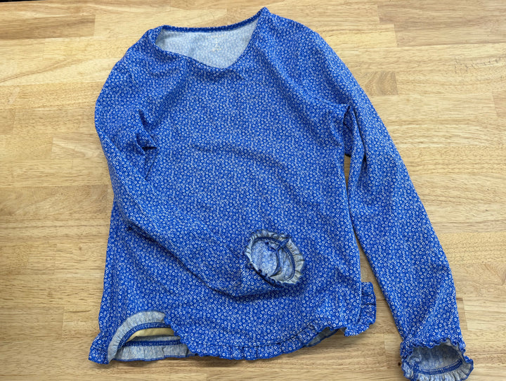 Lands' End Floral Swim Top – 10/12 | Blue Itsy Floral play