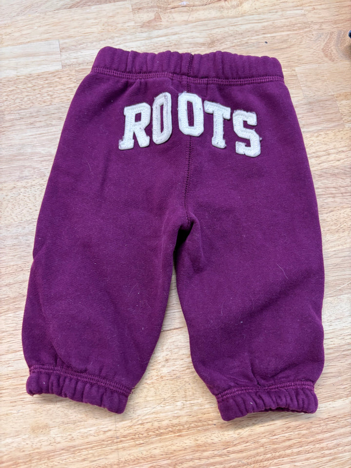 Roots Joggers – 3-6M, Eggplant Purple