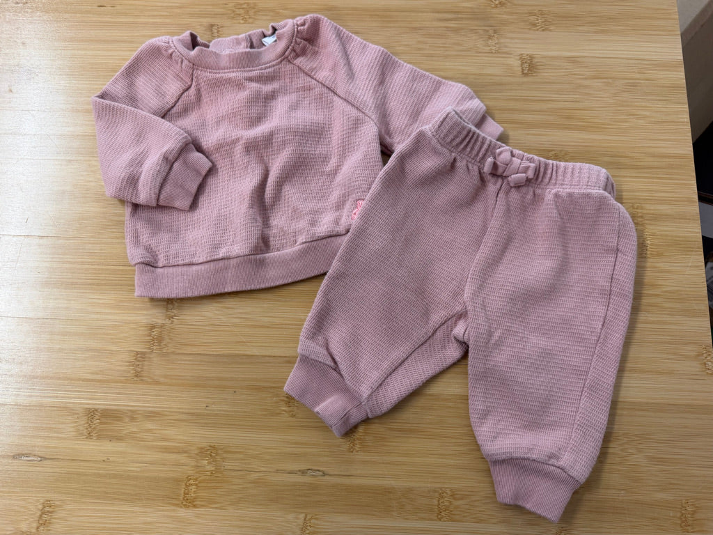 Gap Sweatpant & Jogger Set – 0–3M | Pink