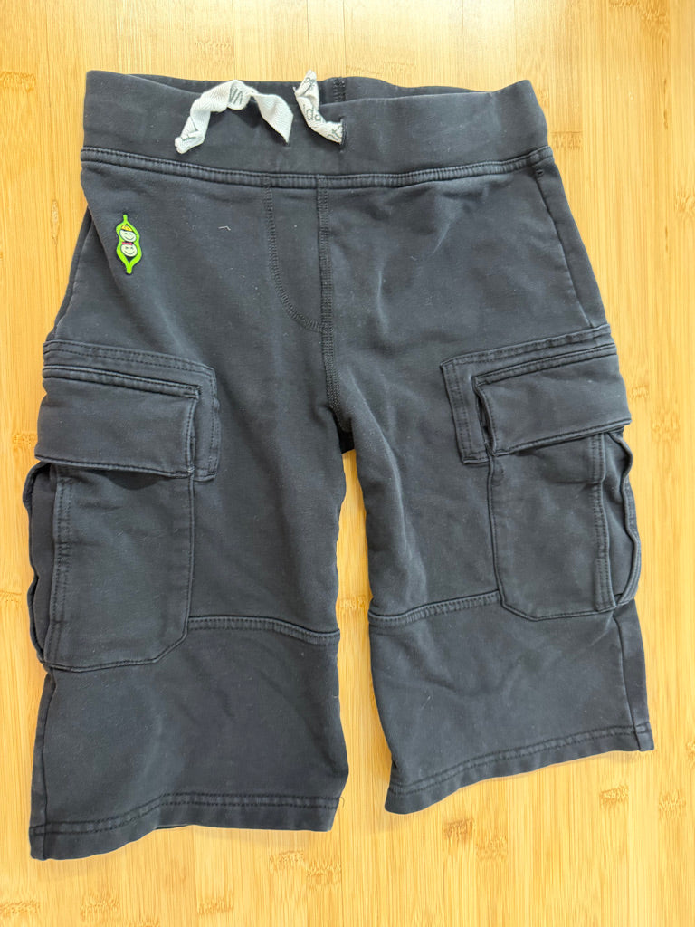 Peekaboo Beans Long Shorts – 8 | Black