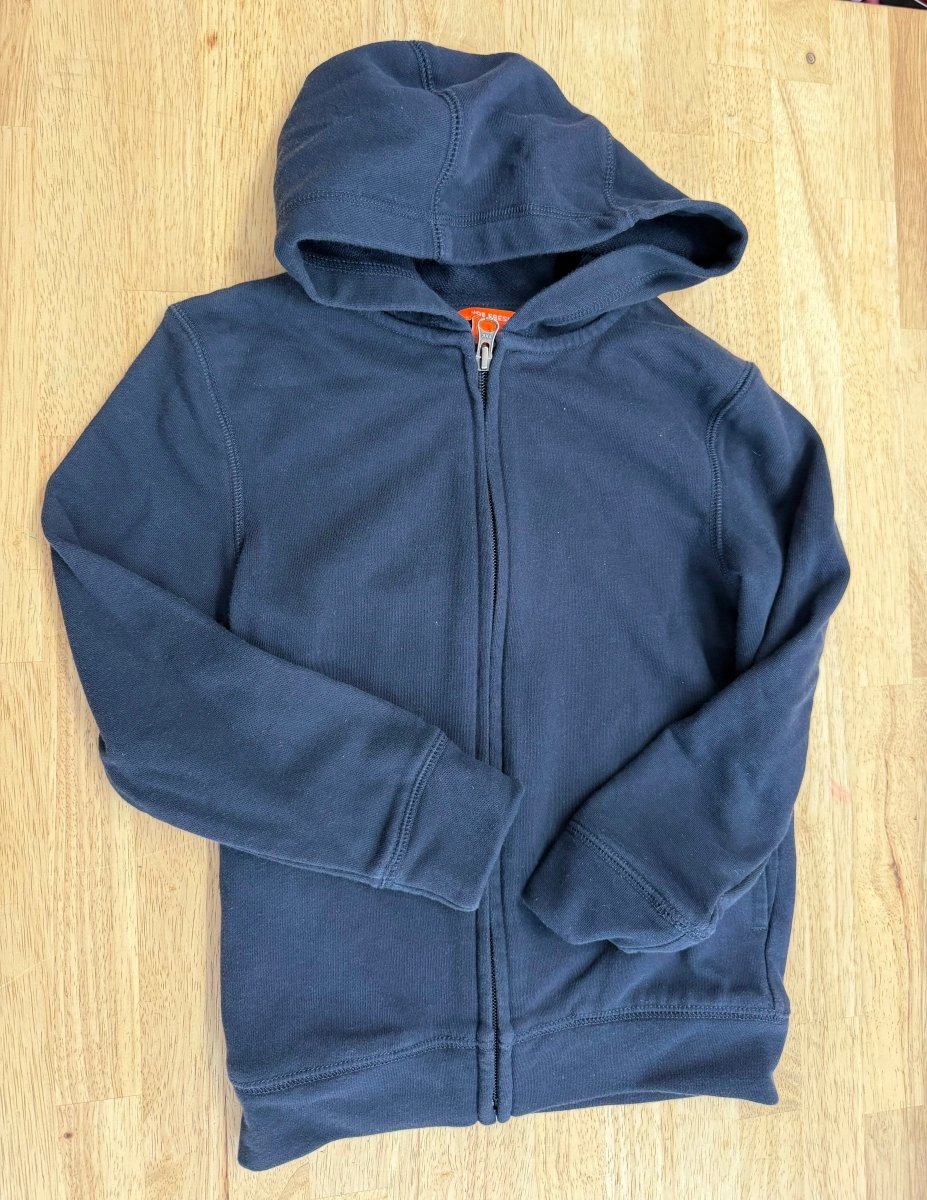 Joe Fresh Zip Up Hoodie – 6 | Navy - Nest and Sprout-Consignment