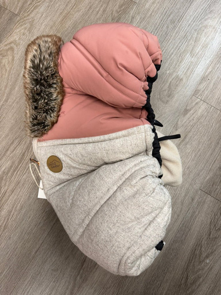 Petit Coulou Car Seat Cover, -30C rate Pink - Nest and Sprout-Consignment