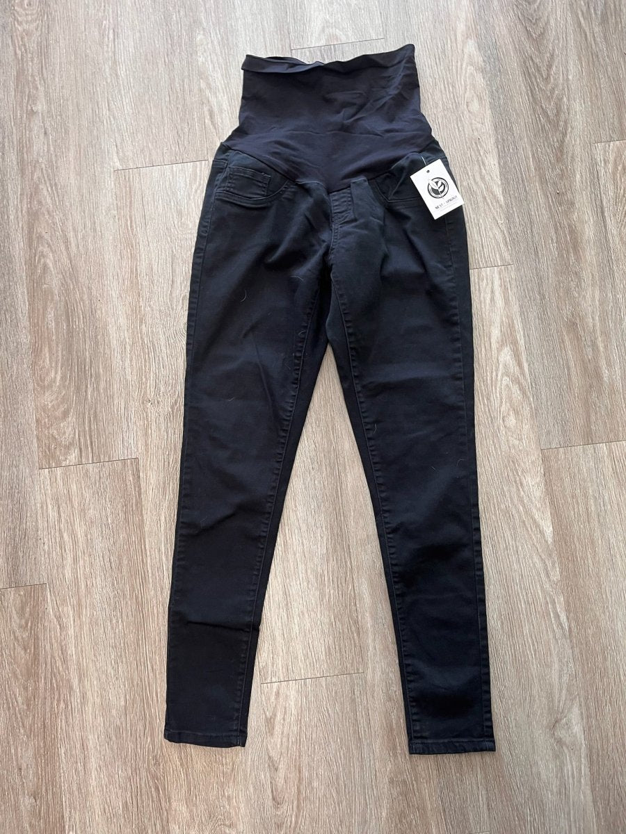 H&amp;M Mama Maternity Jeans – Super Skinny Black, Size Small - Nest and Sprout - Consignment