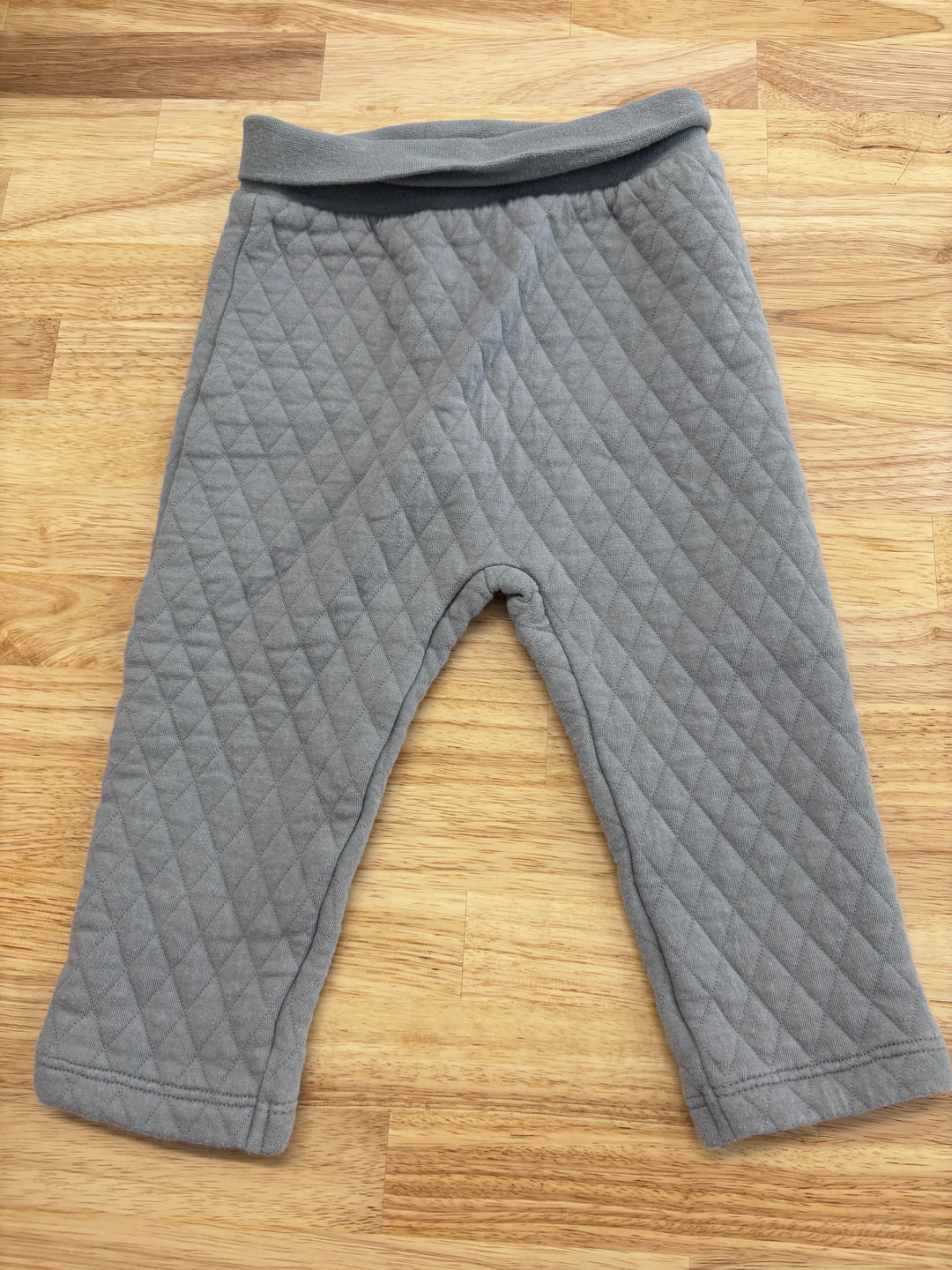 George Quilted Pants, Size 12-18 Months, Grey