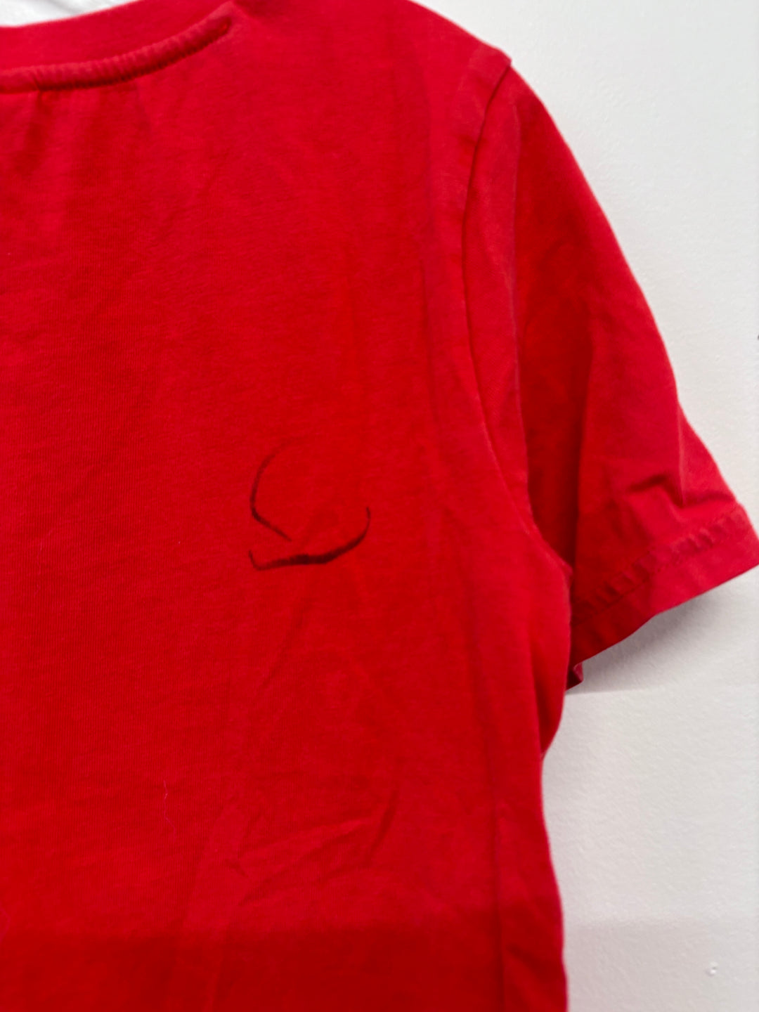 Puma Red Shirt (Size 7) imperfect