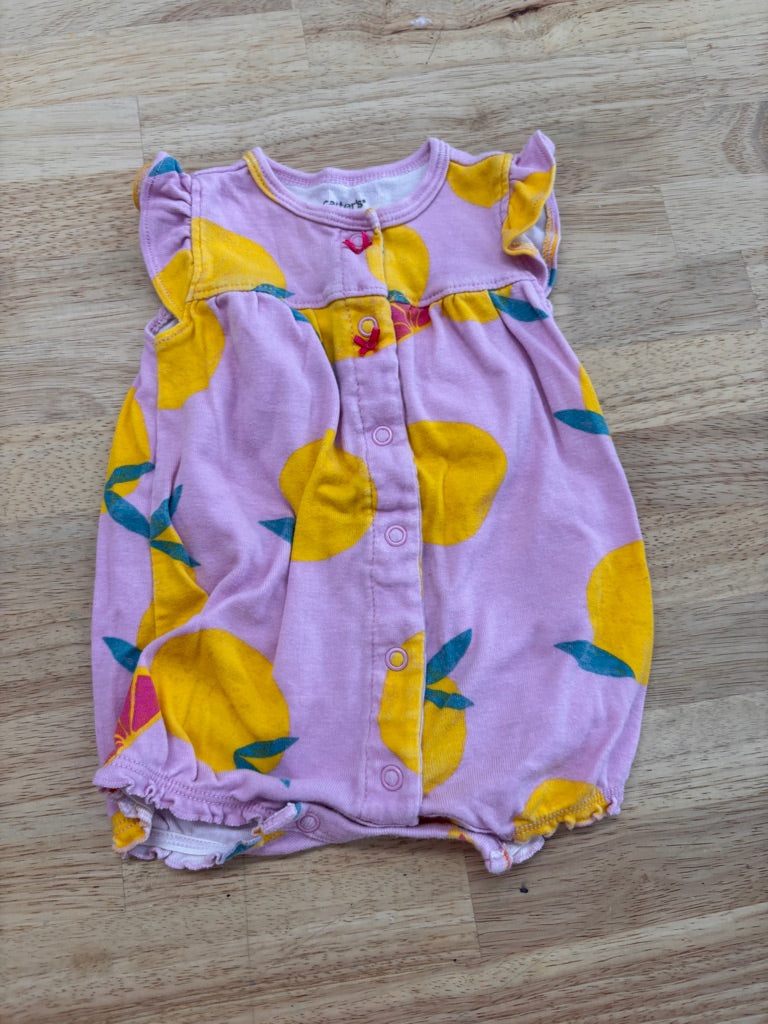 Carters 3M Bubble Romper – Lemons